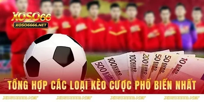Tổng hợp từng loại kèo cược phổ biến nhất hiện nay